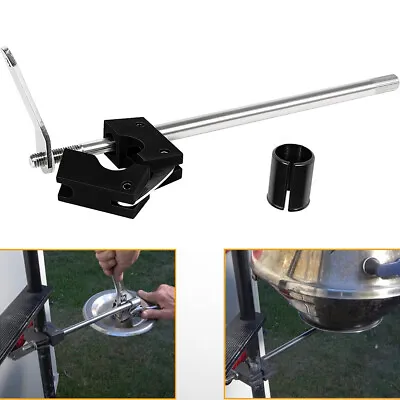 Grill Mount A10-080 Round Rail 7/8 -1  For Marine Kettle Barbeque Mount Gas Boat • $47.89