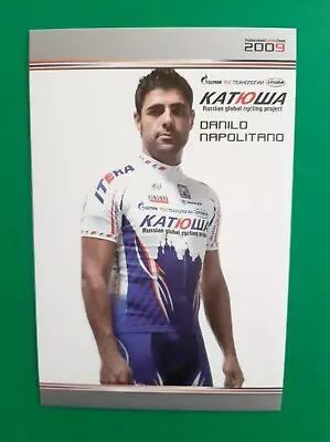 CYCLING Cycling Card DANILO NAPOLITANO Team TEAM KATUSHA 2009 • $2.12