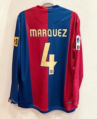 Barcelona 2006/2007 Rafa Marquez Home Jersey • $73.99