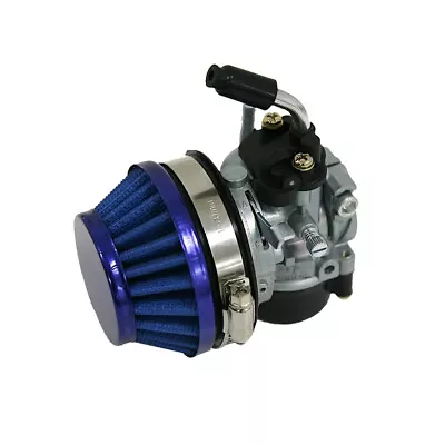 High Performance Blue Air Filter Carburetor For 49 60cc 80cc Motorized Bike • $18.99