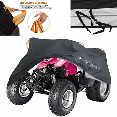 Youth Quad ATV Cover 4x4 Waterproof Dust UV Protector For Polaris Predator 50 90 • $17.99