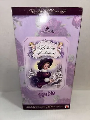 1996 SpecialEdition Hallmark Holiday Traditions BARBIE Doll Mattel 17094 New NIB • $7.99