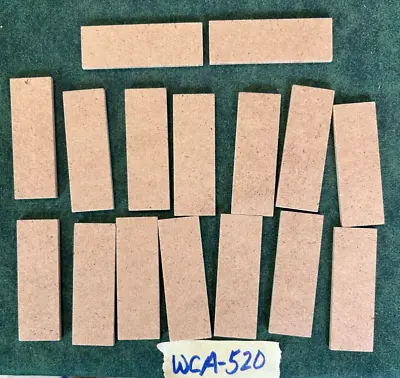 2.375  X .82  MDF Miniatures Bases Lot WCA-520 • $4.99