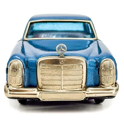 Vtg 50's Mercedes Benz 250 Tin Friction Promo Car Bandai Toys Gift Man Cave MINT • $138