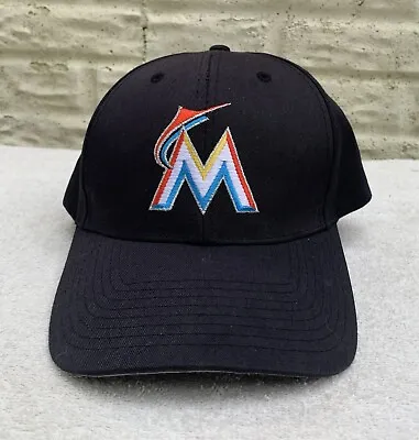 Miami Marlins 47 Forty Seven Brand Black Snapback Hat Cap MLB Adjustable • $12.99