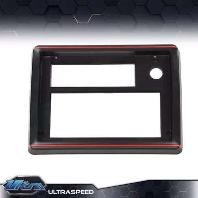 Fit For 81-88 GM El Camino Monte Carlo Caballero Radio Face Plate W/ Red Trim  • $45.90