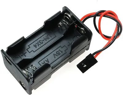 NHX RC 4 Cell AA Receiver Battery Holder Case With JR Plug/3 Pin Servo Connector • $5.95