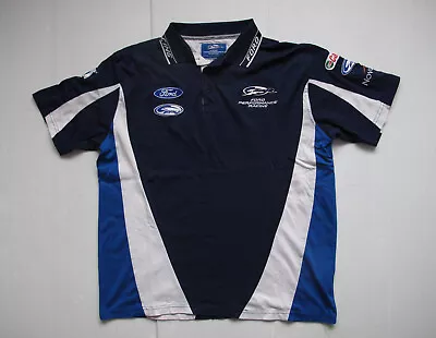 Ford Performance Racing Polo Shirt - Size L - 112 Cm Chest • $25