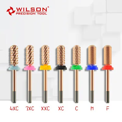 Small Barrel Smooth Top Bit - ROSE - WILSON Tungsten Carbide Nail Drill  • $8.99