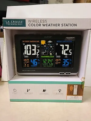 La Crosse Technology Wireless Color Forecast Station 308-1414B • $35.95