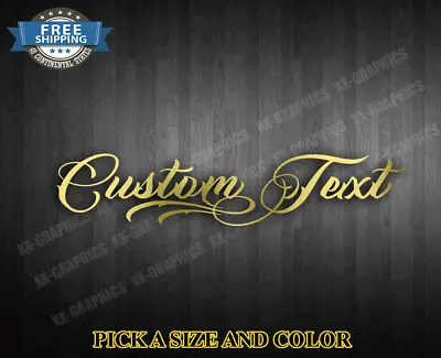 Custom TATTOO Windshield Decal Car Truck SUV Window Sticker Banner JDM Muscle #L • $12.99