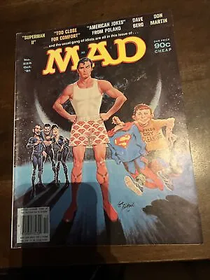 October 1981 MAD Magazine Issue No 226 Superman Parody • $3.99