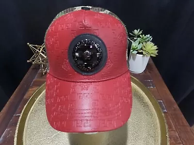 Red Versace Hat Cap • $45