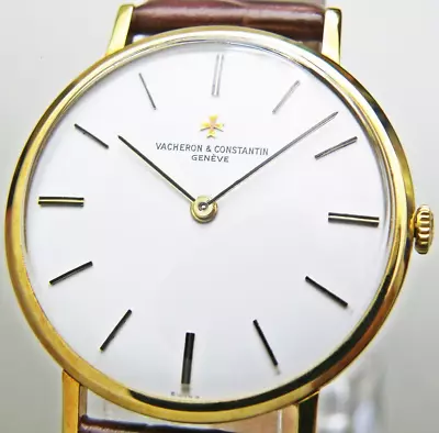 $3300 • Buy VACHERON CONSTANTIN Patrimony 18K Yellow Gold/ Hand-Winding Men's  Watch