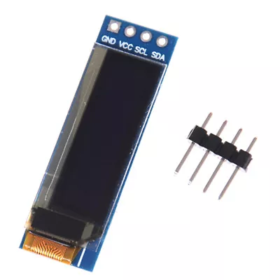 $3.30 • Buy Iic I2c 0.91  128x32 Blue Oled Lcd Display Module 3.3v 5v For Arduino B&F9