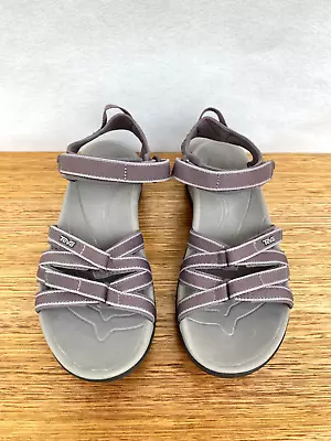 ❄️🍁 Womens Teva Tirra Strappy Anatomic Footbed Sandals Shoes Purple Size 8 39 • $69