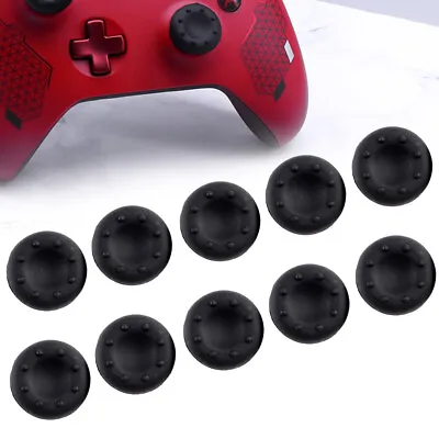 10Pcs Thumb Stick Grips Analog Cap Covers For PS4 PS3 Xbox One Wii U Good • £2.59