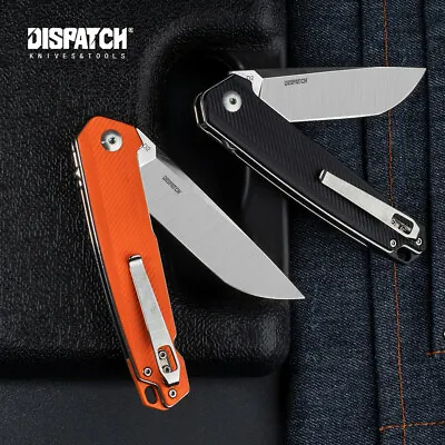 D2 Steel Blade Pocket Knife Outdoor EDC Knife G10 Handle Assisted  Knife • $29.69