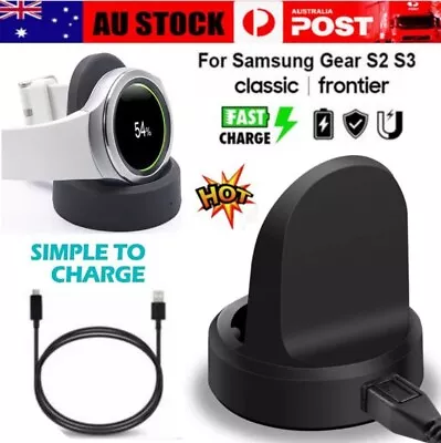 USB Charger Dock Cradle Cable For Samsung Galaxy Watch 42/46mm SM-R800 R805 R810 • $13.99