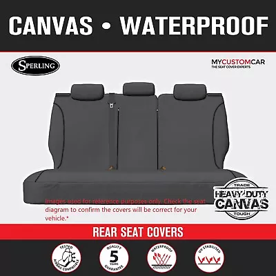 Mazda BT-50 UP UR Freestyle Cab 2011-2020 REAR TRADIES Canvas Seat Covers BT50 • $169