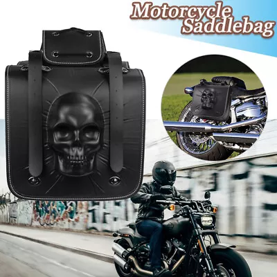 Motorcycle Saddle Bag Tool Side Bag Fit For Harley V-Rod Touring CVO • $49.88