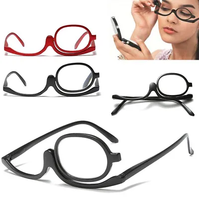 £6.34 • Buy Wayfarer Makeup Make-up Magnifying Reading Flip Women Foldable Eyeglasses