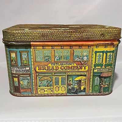 Vintage Bread Company Lidded Metal Bread Box • $34.99