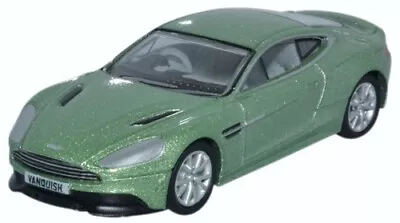 Oxford Diecast 76AMV001 OO Gauge Aston Martin Vanquish Coupe Appletree Green • £9.45