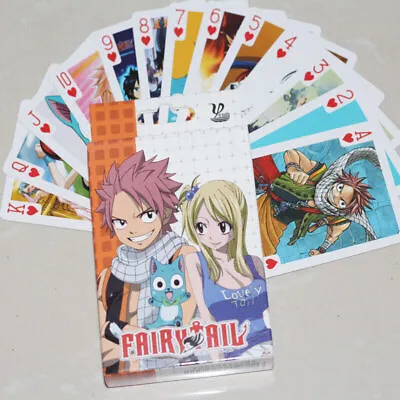 Fairy Tail Playing Cards - Anime Manga Poker Game - Natsu Dragneel • £8.99