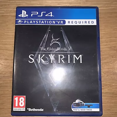 The Elder Scrolls V Skyrim VR Playstation 4 PS4 PAL - Free Postage  • $17.99