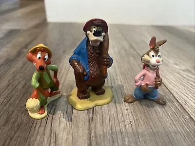 $140 • Buy Vintage DISNEY Splash Mountain Brer Rabbit Brer Bear Brer Fox PVC Figurines