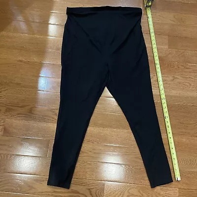 Old Navy Maternity Womens Black Leggings Size XL • $6