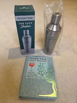 BNIB Fever Tree Cocktail Shaker With 200 Page Recipe Book • £4