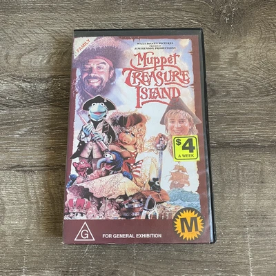 £8.86 • Buy Muppet Treasure Island (VHS, 1996) Disney Family Movie - Big Box Ex Rental Video