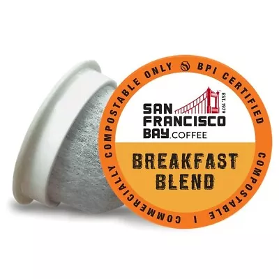 72 Ct. Breakfast Blend San Francisco Bay Coffee OneCup  For Keurig K~cup Brewer • $58.95