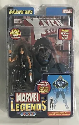 2005 Toy Biz Marvel Legends X-23 Black Costume 6” Action Figure Apocalypse BAF • $25