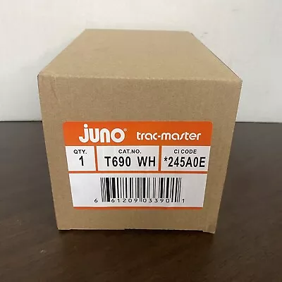 NEW Juno T690 WH Trac-Master Track Head/Can/Canister Light White • $8