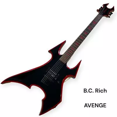Bc Rich Avevge Avenge Electric Guitar Strings Replaced Great Japan • $903.60