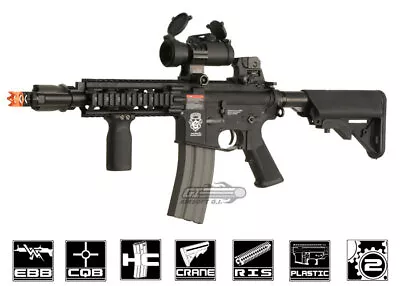 G&G Combat Machine GR16 Rush Blowback M4 Carbine AEG Airsoft Rifle 8268 • $285