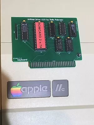 £43.91 • Buy SSD Card For Apple II Quick Loader Apple II, II Plus, IIe Platinum NVRAM Card 7A