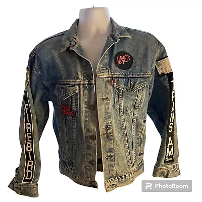 Metallica Levi’s Jean Jacket Size XL Vintage Slayer Ozzy Anthrax Trans Am • $299.99