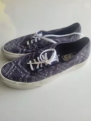 Vans Shoes Slip On Size Us 8.5 Ladies Mens Us 7 • $24.95