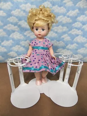 6 Kaiser Doll Stands #2001 For 6.5-11” Dolls Bears NEW Stands) White • $26