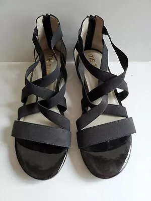 Me Too Black Gladiator Sandals.  Size 9M • $14