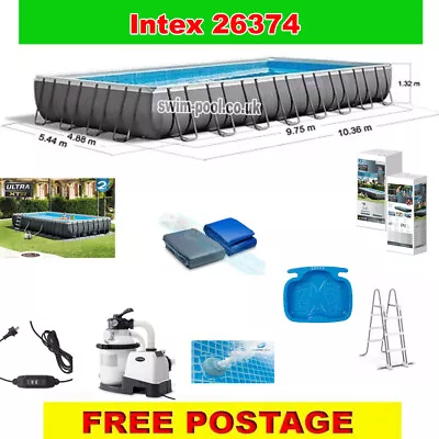 Intex XTR 26374 32ft X16ft X 52in  Ultra Frame Swimming Pool UK • £2186.55