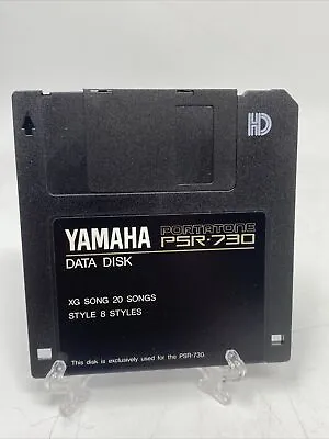 Yamaha PSR-730 Portatone Floppy Data Disk - XG Song 20 Songs 8 Styles • $17.54