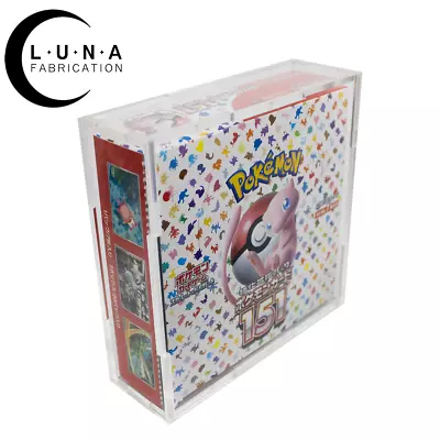 Acrylic Display Case For Pokemon Japanese Booster Box • $19.99