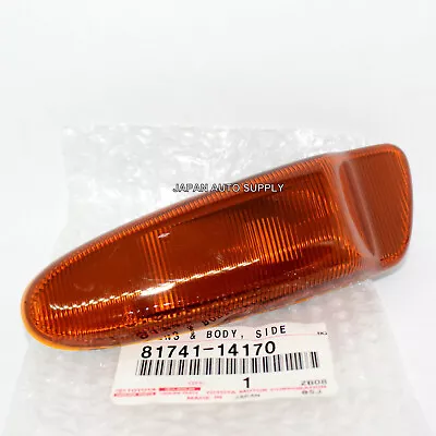 OEM GENUINE TOYOTA 93-98 Supra FRONT DRIVER SIDE MARKER LAMP LIGHTS 81741-14170 • $30.73