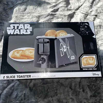 Disney Star Wars Toaster Empire & Rebel 2 Slice Toaster NEW • $30