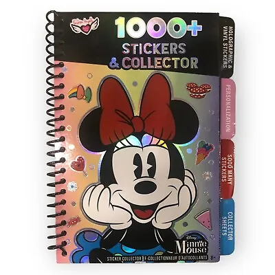 NEW - Disney Minnie Mouse Fashion Angels 1000+ Stickers & Collector Book • $9.99
